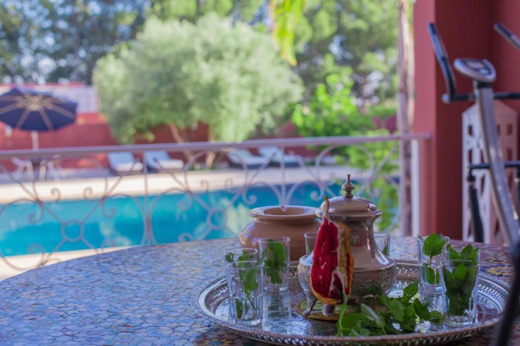 La Palmeraie De Moulay Yacoub Buitenkant foto