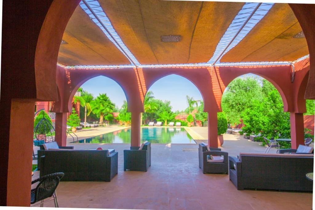 La Palmeraie De Moulay Yacoub Buitenkant foto